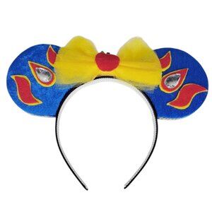 PICK 3 FOR $20 Boutique Custom Snow White Velour Bow Ears Ear Headband Adult